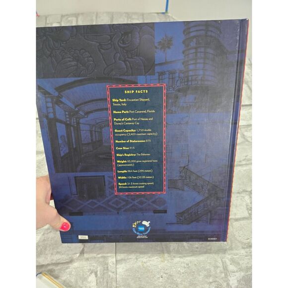 Millennium 2001 Disney Cruise Photo Album And Memory Box Signed By Captain‎ - Picture 13 of 13